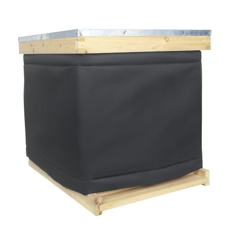 witbee Bee Hive Wrap, Winter Hives Beekeeping Supplies fit 1 Deep Hives with 1 Medium Hive Box, Winter Protection Cover 600D Oxford Insulated Cover, Lightweight, Reusable (81"x15.7") - Image 1